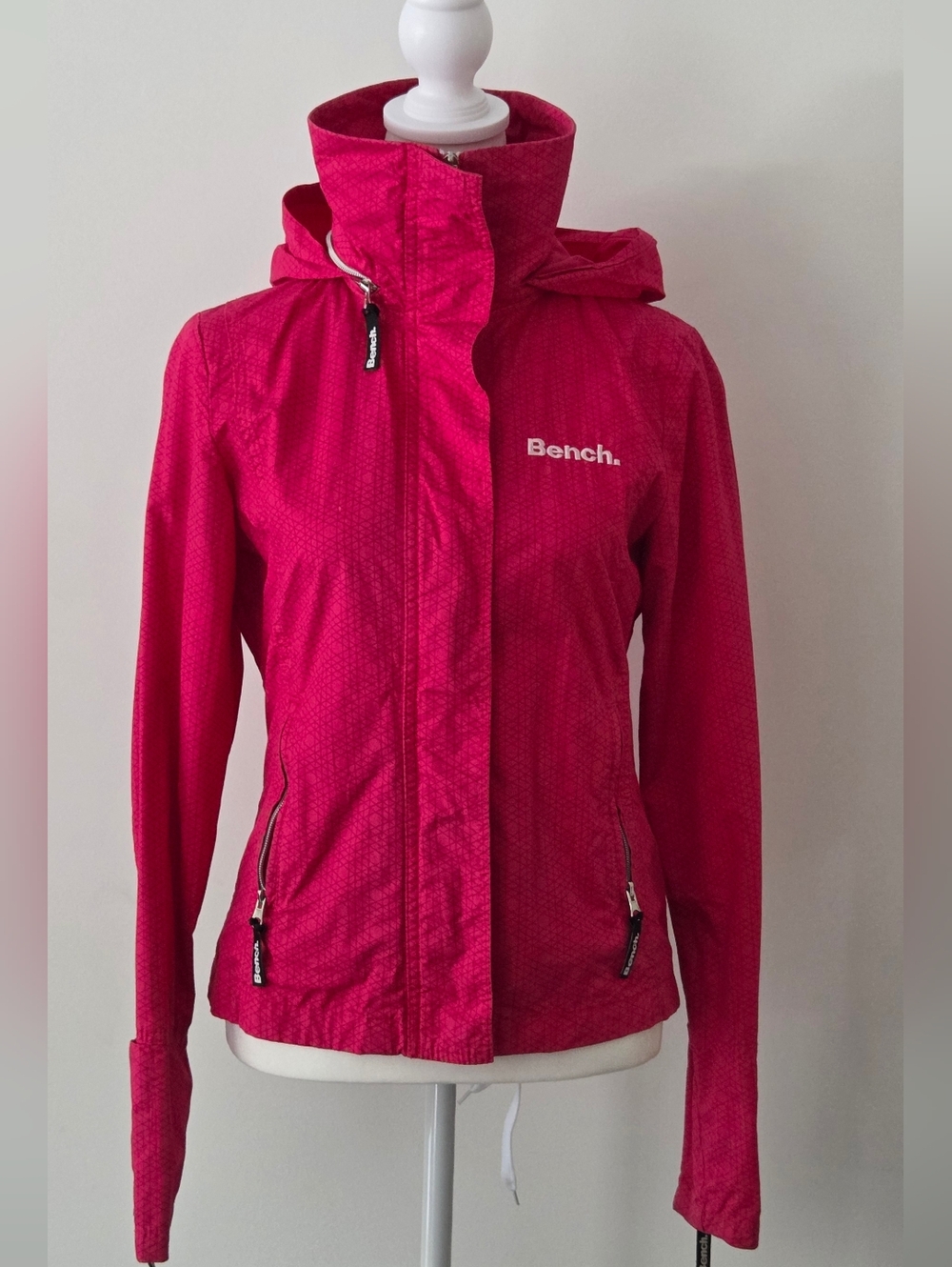 Bench Women's Hot Pink Hooded Jacket